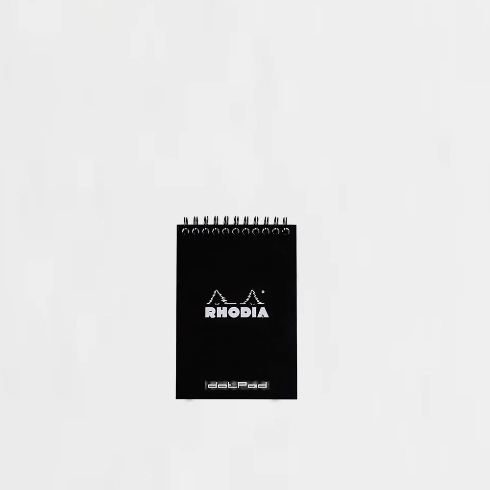 Bloc de Espiral Negro dotPad A6 Rhodia - Image 3